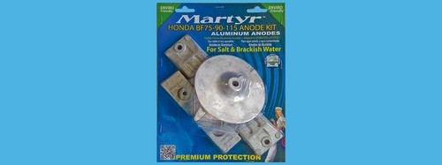 Kit anodi honda bf75 115 - anodi,