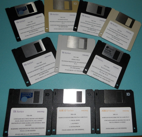 Ensoniq ts 12 floppy - ts-10,