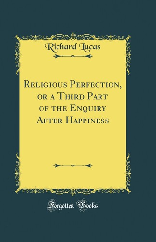 Religious perfection a - perfection,,