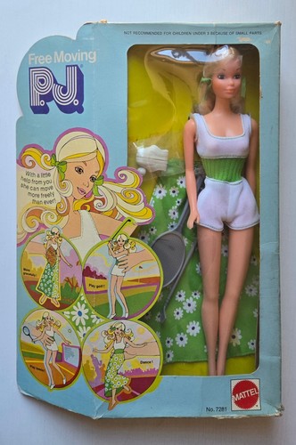 Barbie free moving mattel - moving, pj