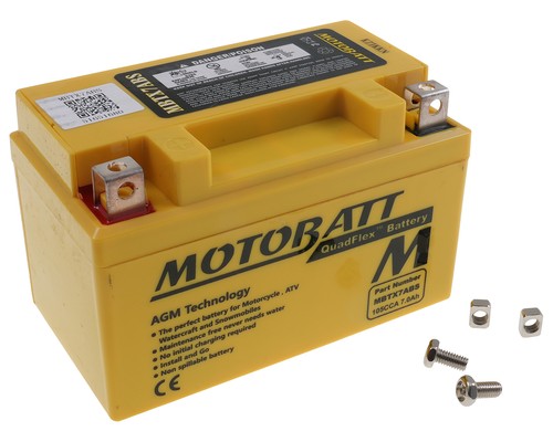 Batteria 7ah motobatt - 7ah, mbtx7abs