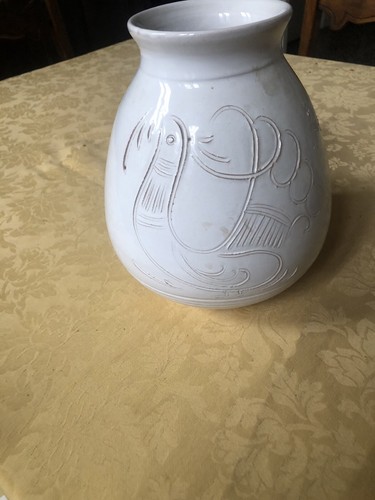 Vaso ceramica bianco - vaso,