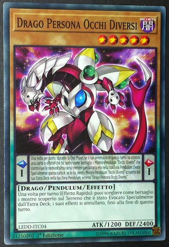 Drago persona occhi diversi - persona,