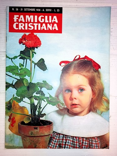 1958 famiglia cristiana 38 - 1958, n.