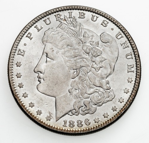 1886 dollaro d - dollaro, d'argento