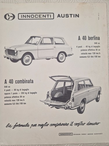 Pubblicità innocenti austin - pubblicità,