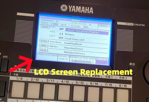 Schermo lcd per yamaha - yamaha, psr