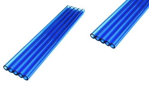 Tubo vetro borosilicato blu - tubo,