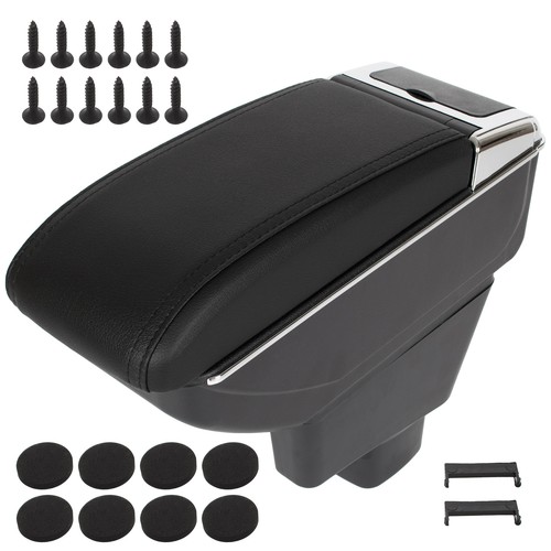 Bracciolo nero con vano - nero, +