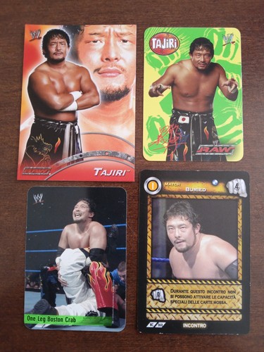 Cards wrestling tajiri wwe - tajiri,