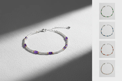 Bracciale argento 925 con - in,