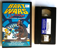 Vhs Film Animazione Bart Wars