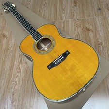 Chitarra acustica abalone in