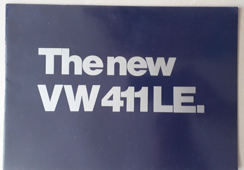 Volkswagen 411 brochure - volkswagen,