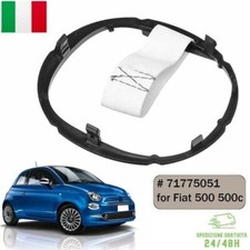 1 Ghiera Cornice Anello Base Cuffia Leva Cambio Auto Per FIAT 500 500C Abarth