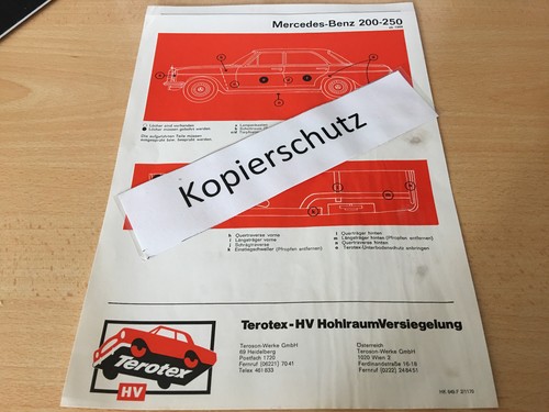 Mercedes 114 115 da 200 - -,