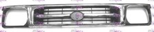GRIGLIA MASCHERINA RADIATORE CROMA/GRIGIA TOYOTA HILUX HI-LUX 4WD 1998-2000