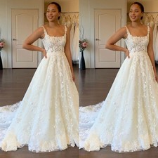 Splendido abito da sposa senza