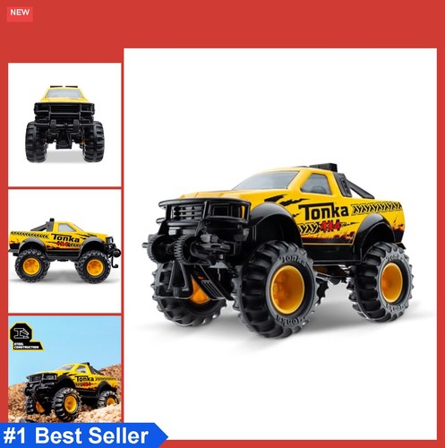 Pickup giocattolo giallo 4x4 - pickup,
