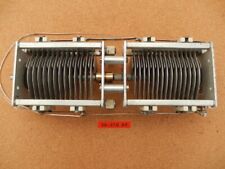 CONDENSATORE VARIABILE in aria A 2 SEZIONI - Capacità 50-270 Pf