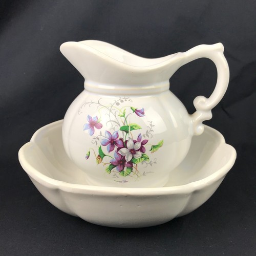 Set lavabo brocca vintage