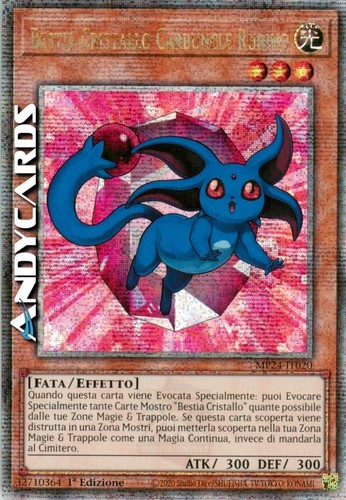 Bestia cristallo carbuncle - bestia,