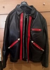 Giubbotto in vera pelle ARMENTANI. XL nero. Come nuovo.