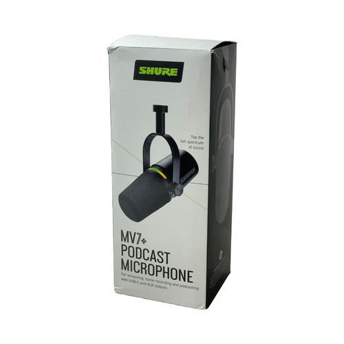 Shure mv7 podcast - shure, microphone