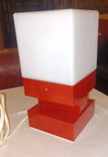 LUCI C331 TABLE LAMP 1970. RED