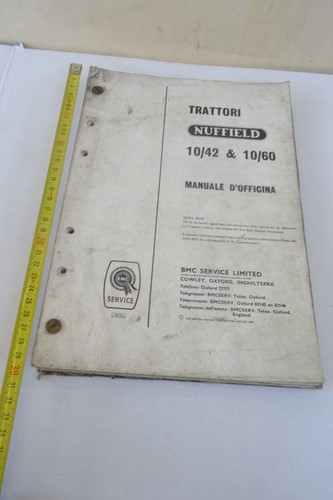 Manuale officina trattore - manuale,