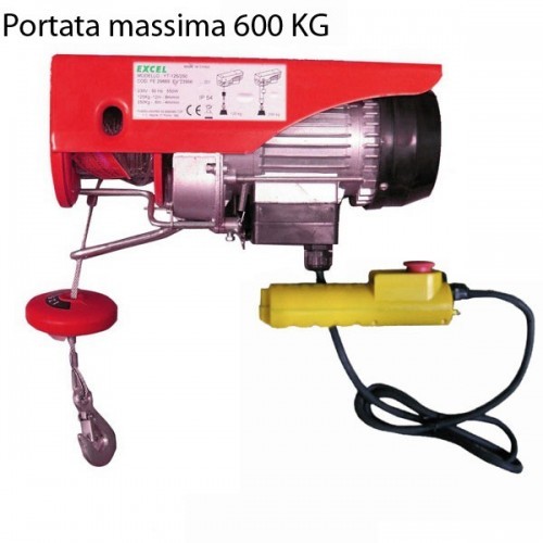 Paranco elettrico fune - paranco,