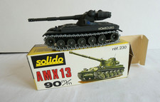 SOLIDO CARRO ARMATO TANK AMX 13 90 mm  CON SCATOLA  come nuovo