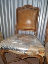 Poltrona e 2 sedie stile Luigi XV