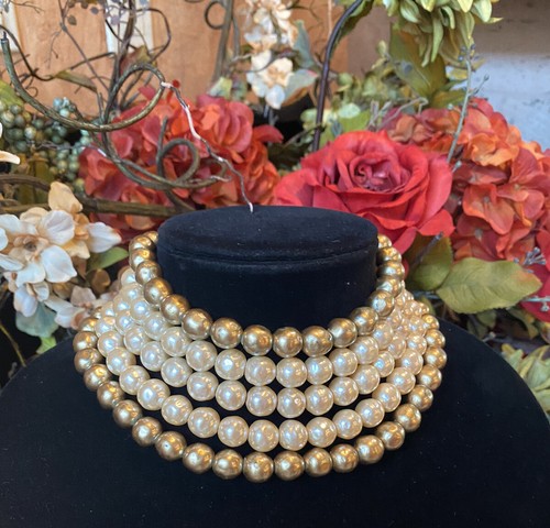 Collana girocollo vintage karl - vintage,