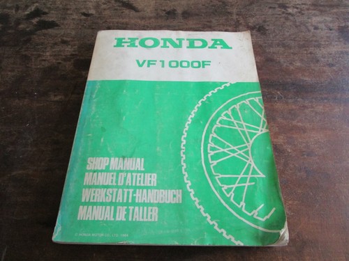 Honda vf1000f vf1000 1984 - vf1000,