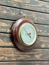 Barometro marino tedesco vintage retrò minimalista palco strumento meteo Sundo