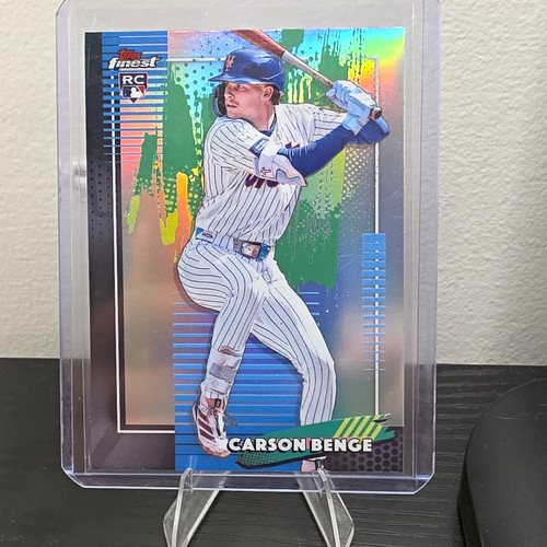 Topps finest 2025 carson - finest, benge