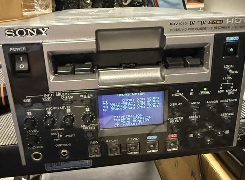 Sony hvr 1500 ntsc - ntsc, hdv/dvcam