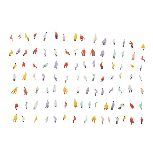 Set 100x modellini personaggi
