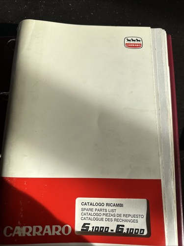 Catalogo ricambi carraro - catalogo,