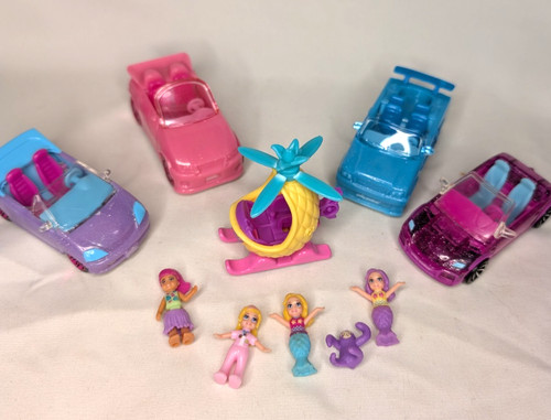 Polly pocket 2006 diecast cars - polly,