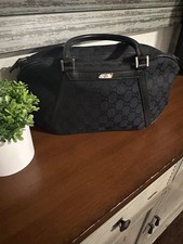 Gucci Black Monogram Canvas
