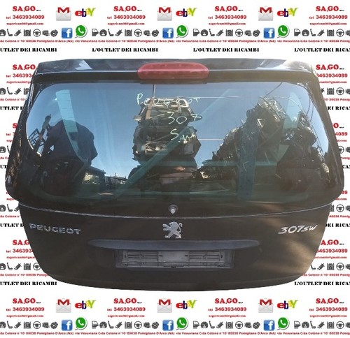 Portellone cofano posteriore - portellone,