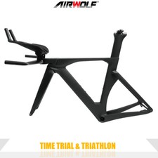 Telaio cronometro Airwolf TT058 fibra di carbonio bici triathlon aero bici corsa