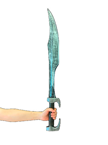 Spada sparta 85cm cosplay - sparta,