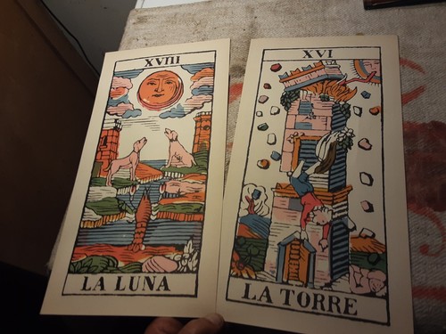 Grandi carte tarocchi la - carte,