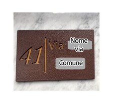 numero civico Personalizzato