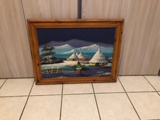 Quadro Abdul Rahem Tatari  olio su tela  con certificato autenticità 70x50