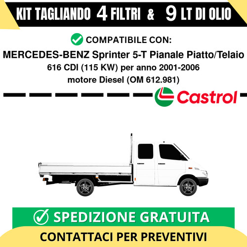 Tagliando per mercedes benz - per, mercedes-benz