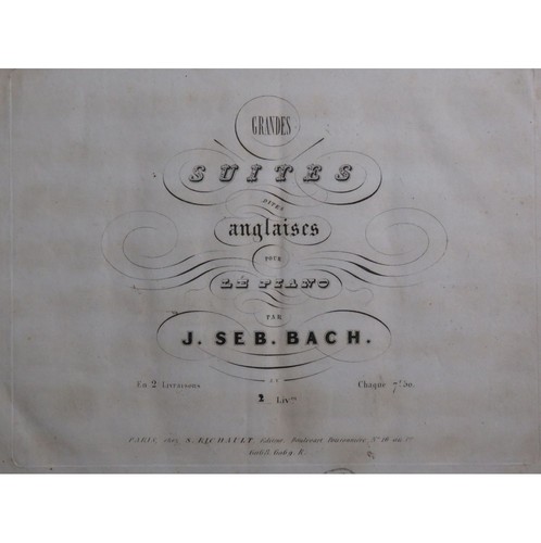 Bach suite inglese - suite,